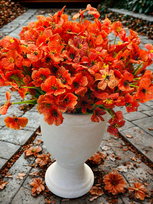 Zoncute Orange Flowers