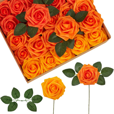 Artificial Foam Roses for Wedding Bouquets & Decorations