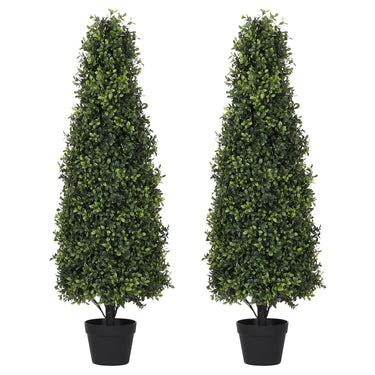 UV Resistant Artificial Boxwood Topiary Trees